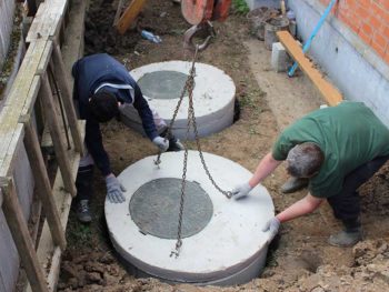Септик из бетонных колец под ключ в Наро-Фоминском районе